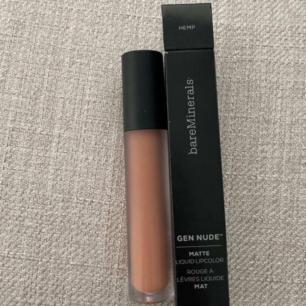 Bareminerals GEN NUDE liquid matte lipstick hemp